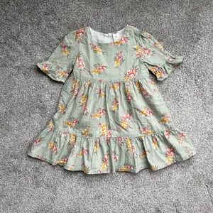 Oshkosh 3T Mint Green Floral Dress
